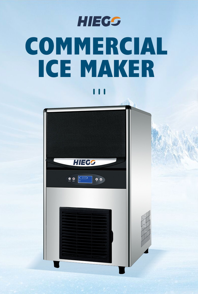 دستگاه یخ ساز کوچک 40 کیلوگرمی/24 ساعته خود بازرسی دستگاه یخ ساز کوچک برای نوار خانه 1
