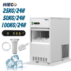 دستگاه یخ آشپزخانه 50 کیلوگرمی دستگاه یخ پلت قابل حمل تجاری R134a