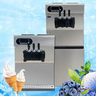 دستگاه بستنی ژلاتو تجاری 25-28L/H دستگاه ژلاتو ساز ایتالیایی 3 طعم