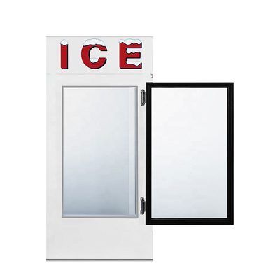 قاب نمایشگر بستنی درب شیشه ای هوا خنک کننده یخ ساز استیل 850 لیتری ضد زنگ