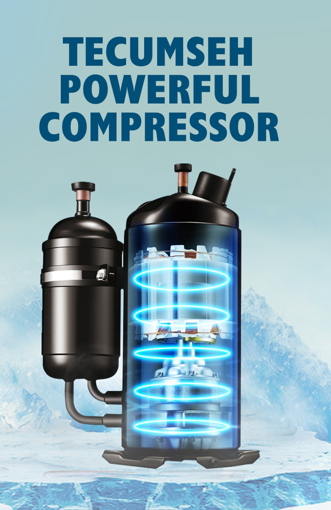دستگاه یخ ساز اتوماتیک 250 کیلوگرمی/24 ساعتی 22x22x22 میلی متری یخ ساز تجاری با سطل 150 کیلوگرمی 3