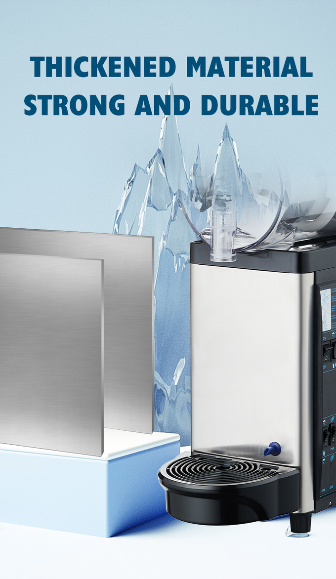 دستگاه لجن کش تجاری تمام اتوماتیک دستگاه یخ ساز 12 لیتری 2