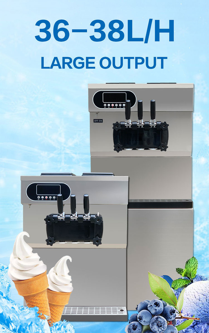دستگاه بستنی فروشی کانتری 36-38 لیتری نرم ژلاتو ساز ایتالیایی 1